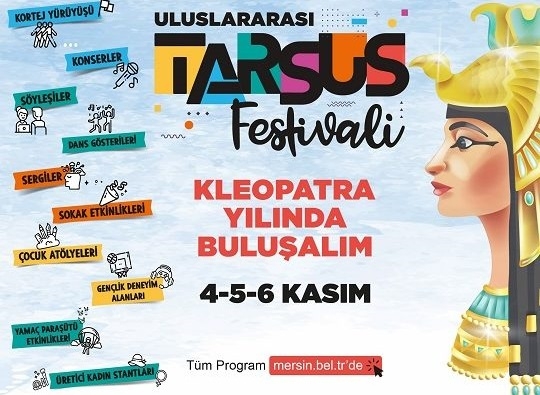 Tarsus Festivali’ 4 Kasım Cuma günü başlıyor