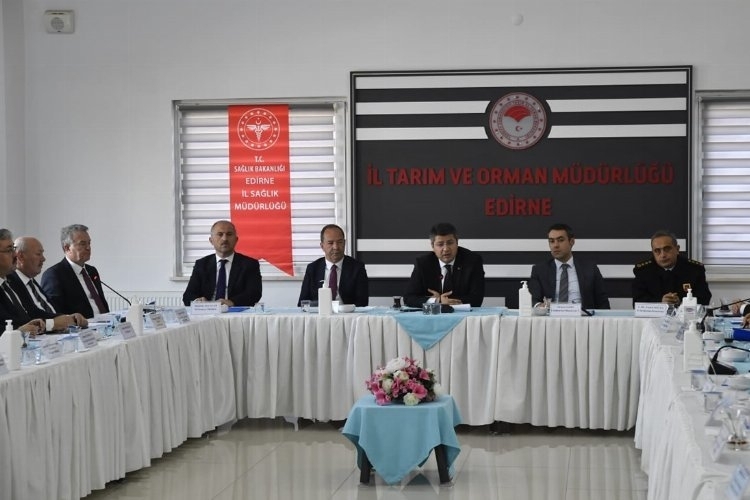 Edirne'de 'bağımlılıkla mücadele' toplantısı yapıldı